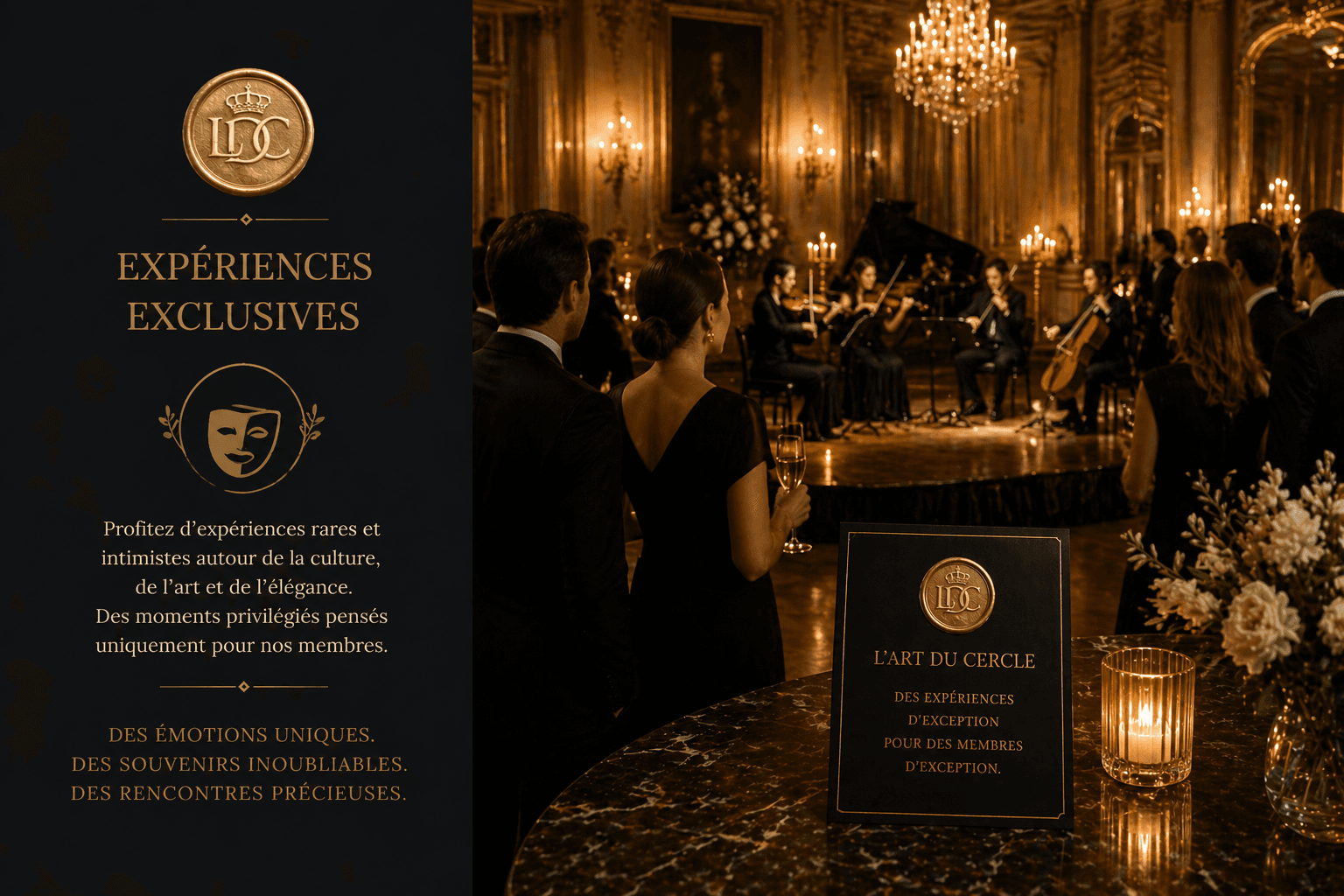 Expériences exclusives