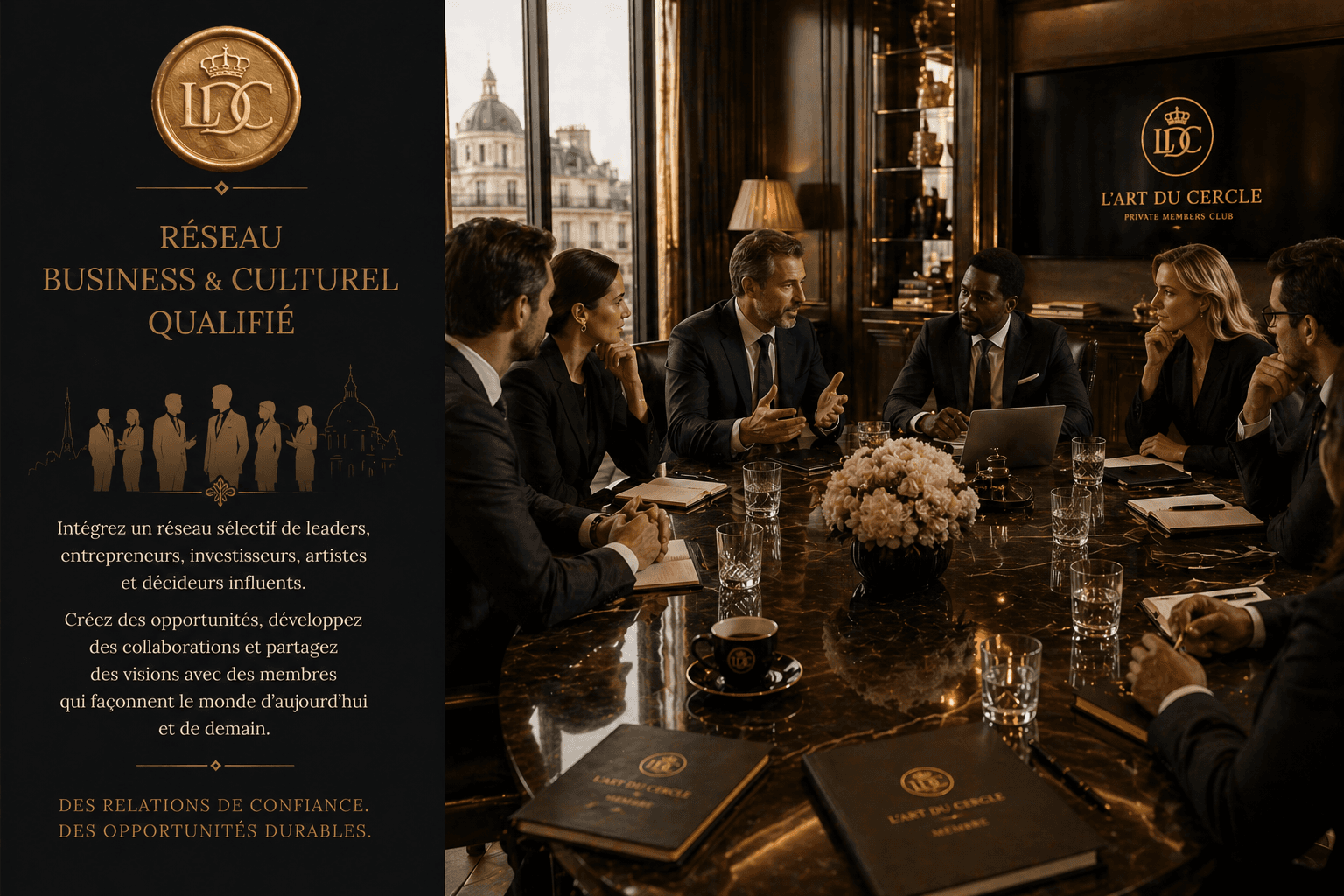 Réseau business & culturel qualifié